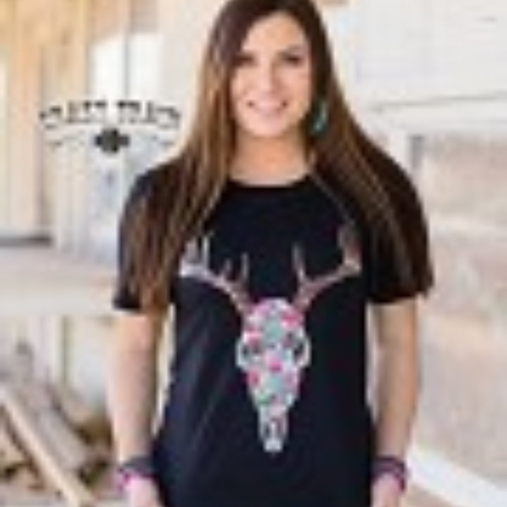 DEER JOHN TEE ** DEAR SKULL